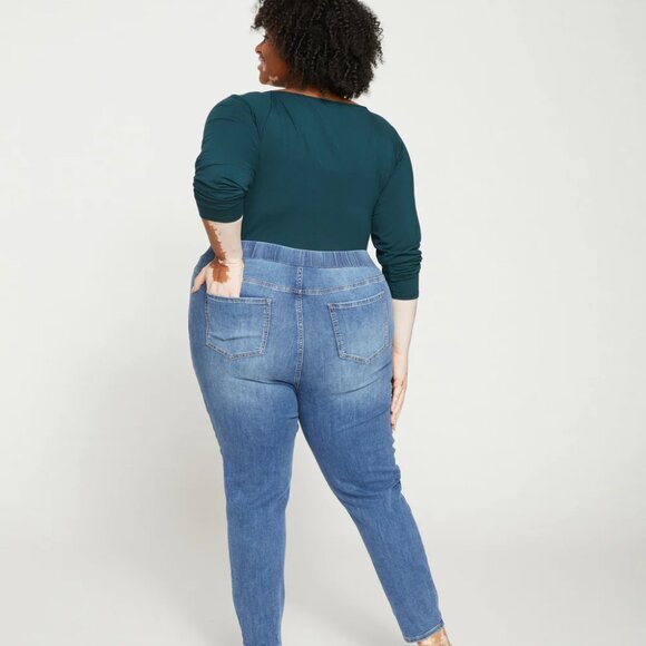 NWT - Universal Standard - ComfortDenim Dont Call Them Jeggings - M(18/20) - Picture 4 of 11